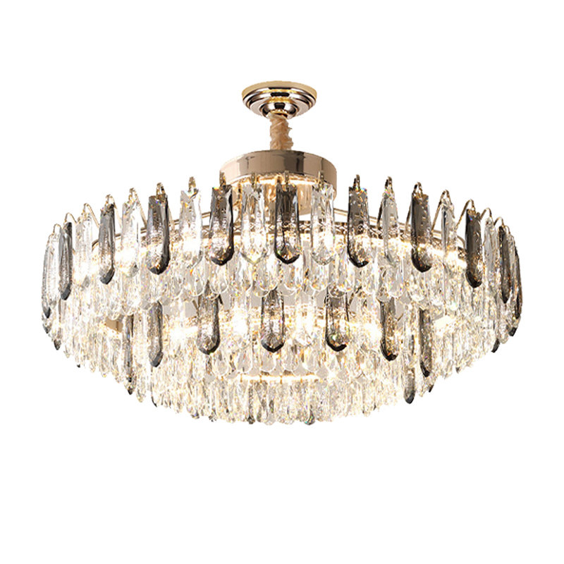 Home Bathroom Design Ideas - Modern Designer Crystal Ceiling Lights LED