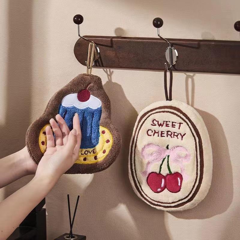 Home Bathroom Cleaner - Kitchen Hand Towel Bathroom Absorbent Hand