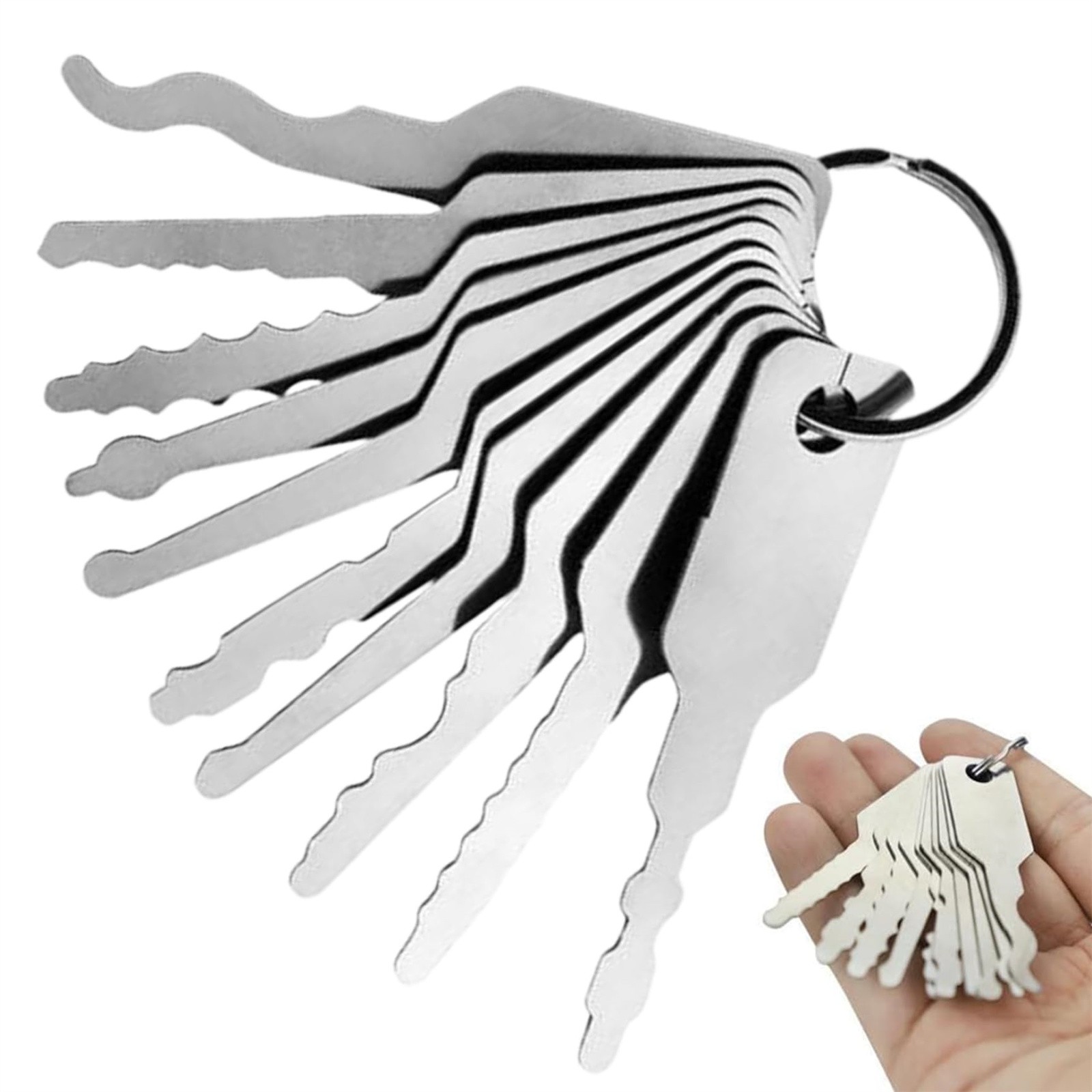 Home Bathroom Lock - 10pcs/Lot Uncut Key Blanks Locksmith Supplies