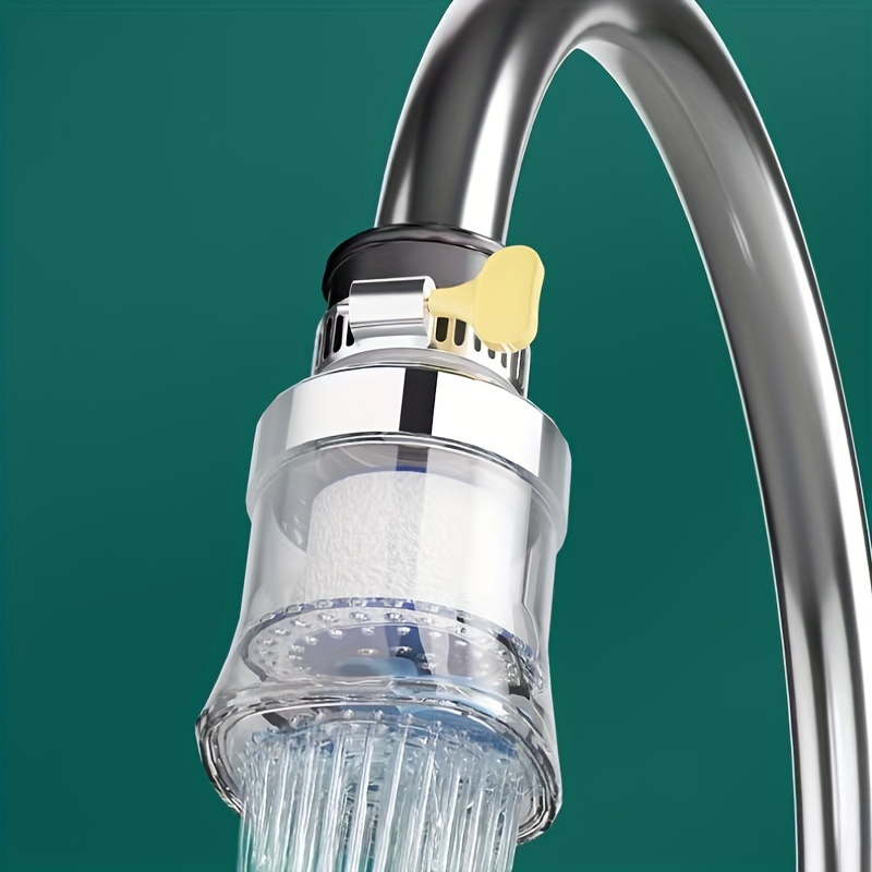 Home Bathroom Water Filter - 1pc Universal Interface Faucet Mount Filters