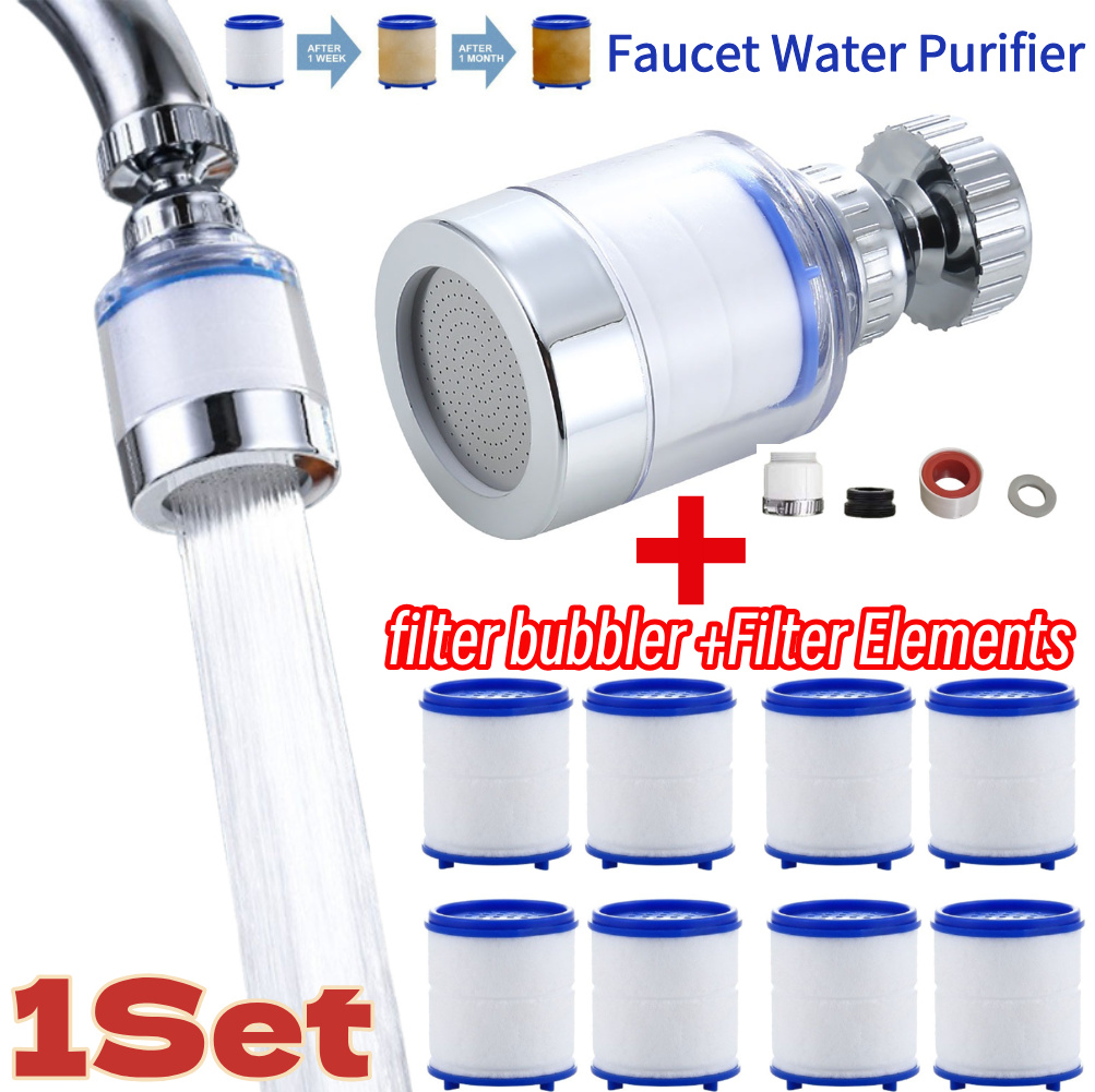 Home Bathroom Water Filter - Faucet Water Filter for Kitchen for