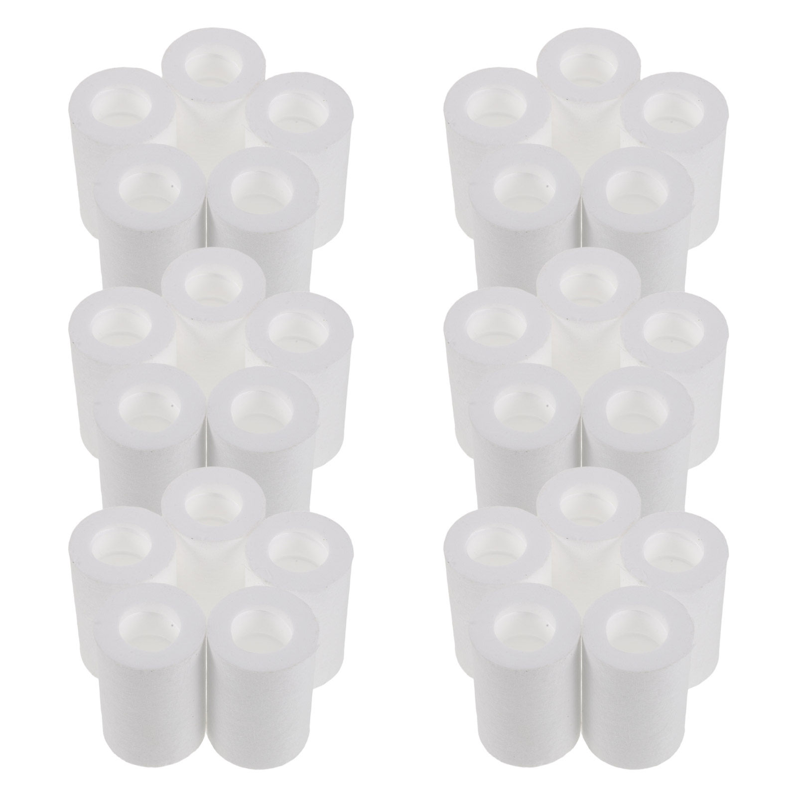 Home Bathroom Water Filter - 30Pcs Faucet Filter Replacement PP Cotton
