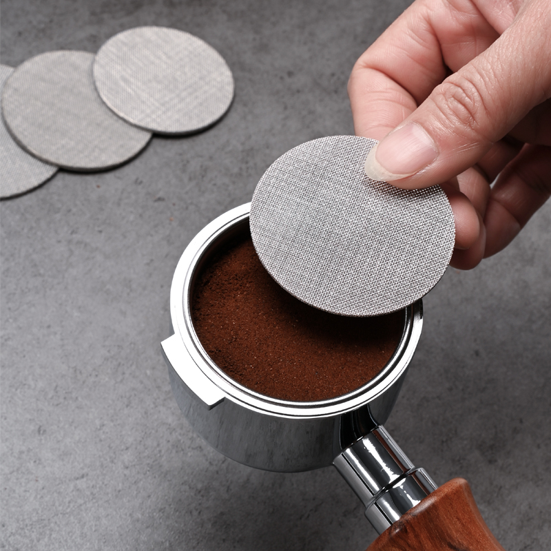 Home Bathroom Water Filter - Reusable Espresso Puck Screen Filter Contact