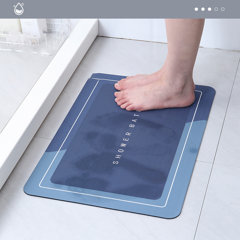 Absorbent Bathroom Bath Mat An - огляд і ціна Jet Home Bathroom Mats