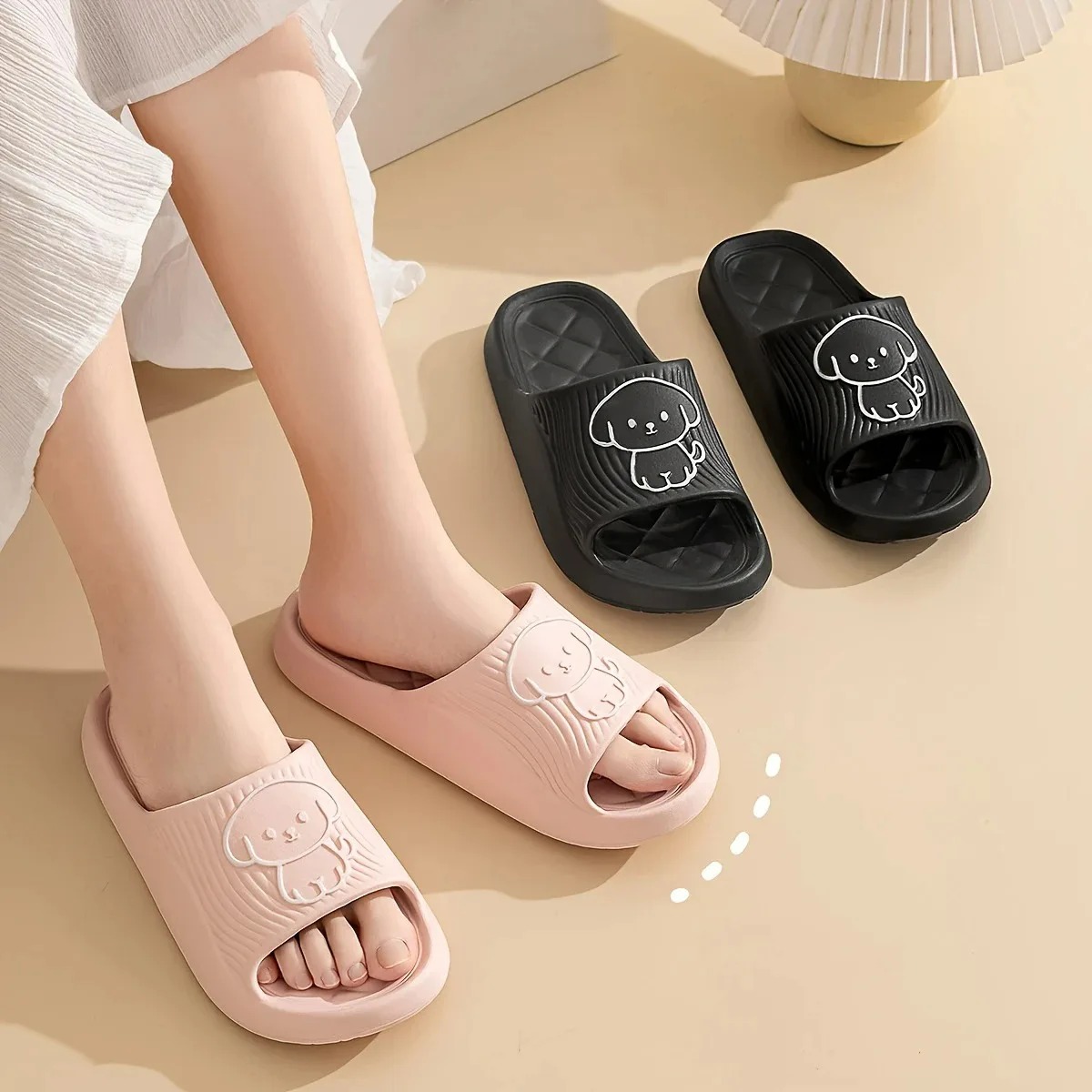 Cute Carton Slippers Bathroom  - огляд і ціна Your Home Bathroom