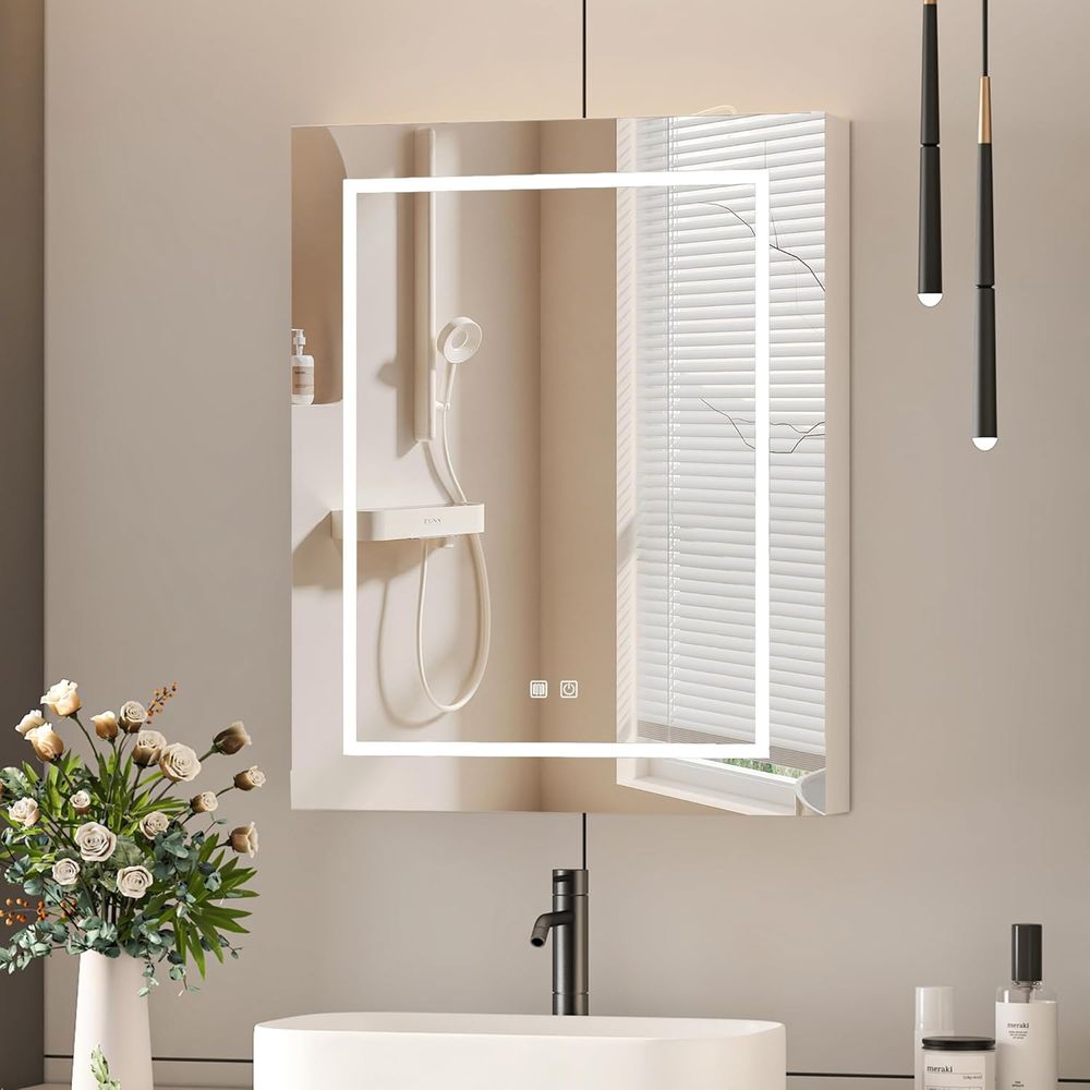 24x30 Medicine Cabinet with Li - огляд і ціна Home Outlet Bathroom Mirrors
