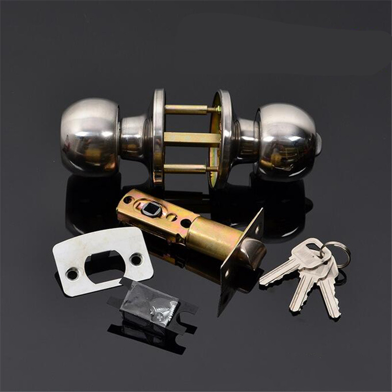 Round Ball Privacy Door Knob B - огляд і ціна Home Bathroom Lock