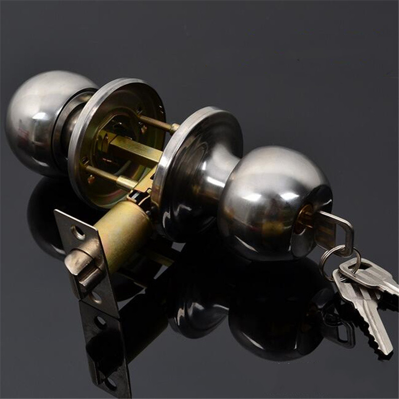 Round Ball Privacy Door Knob B - огляд і ціна Home Bathroom Lock