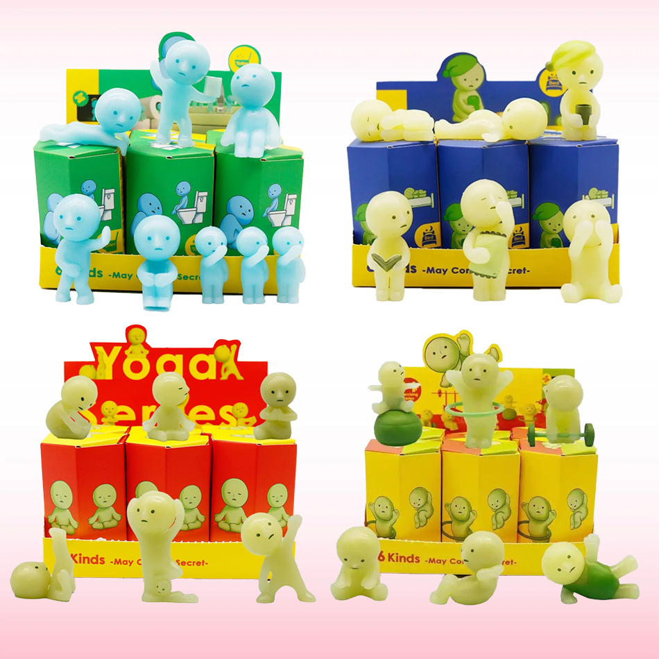 Glow In The Dark Mini Figure S - огляд і ціна Home Goods Bathroom Sets