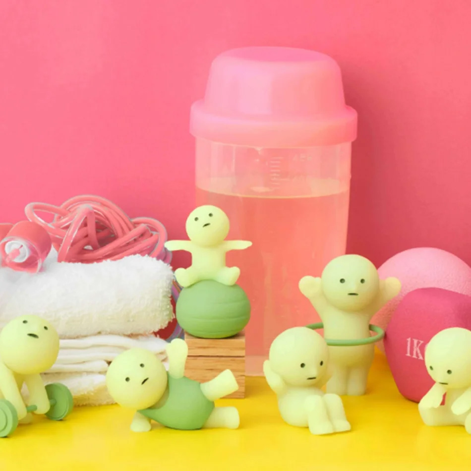 Glow In The Dark Mini Figure S - огляд і ціна Home Goods Bathroom Sets