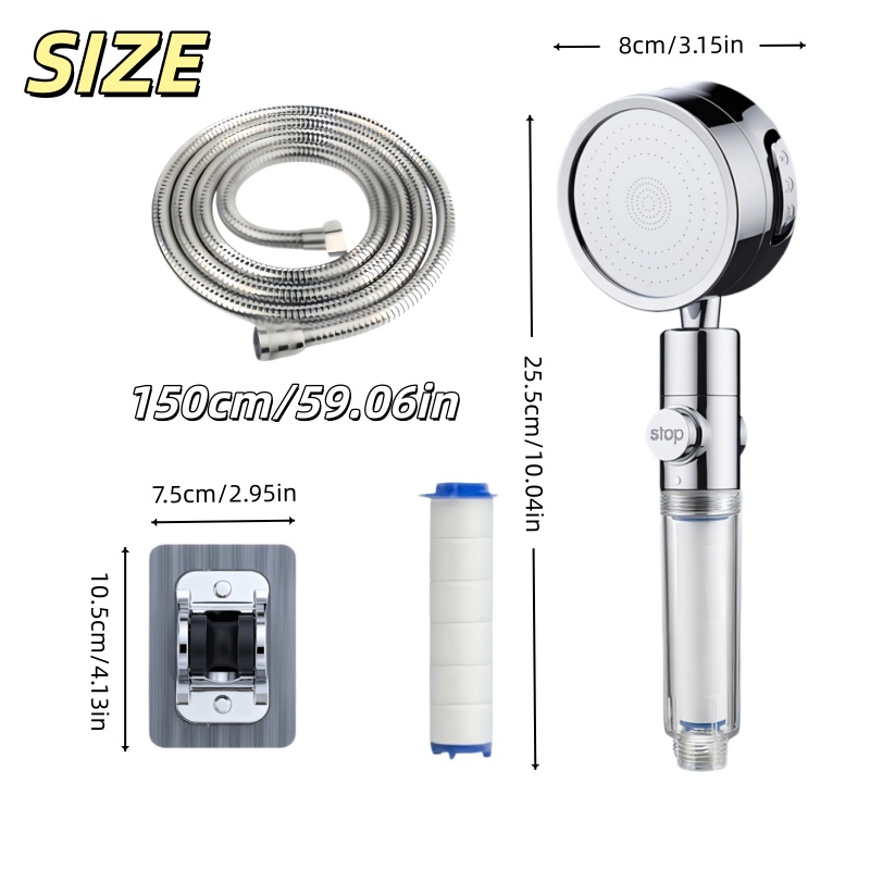 Visible Filter Window Handheld - огляд і ціна Home Bathroom Water Filter