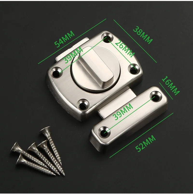 Home Security Latch Double Sid - огляд і ціна Home Bathroom Lock