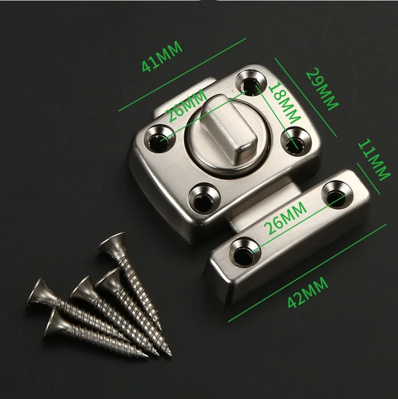 Home Security Latch Double Sid - огляд і ціна Home Bathroom Lock
