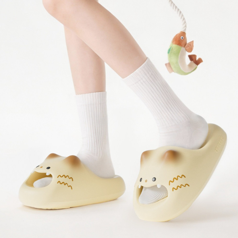 Funny Open Toe Cat Slippers wi - огляд і ціна Your Home Bathroom