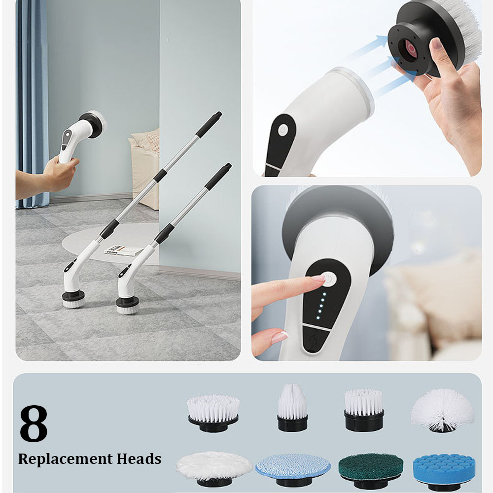 Cordless Spin Scrubber Electri - огляд і ціна Home Bathroom Cleaner