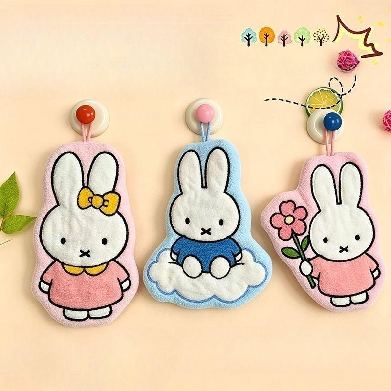 Miffy Rabbit Wipe Hand Towel C - огляд і ціна Home Goods Bathroom Sets