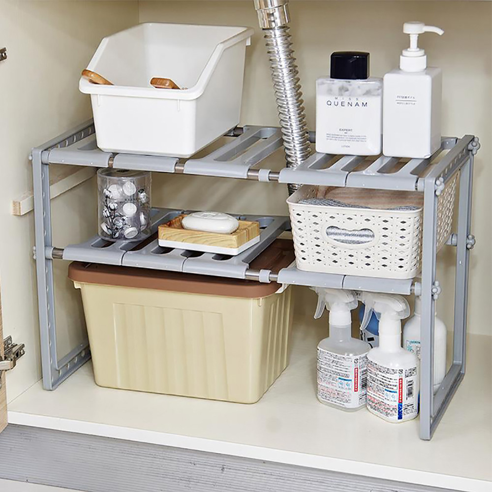Under Sink Organizer 2-Tier Ex - огляд і ціна Home Depot Bathroom Sink