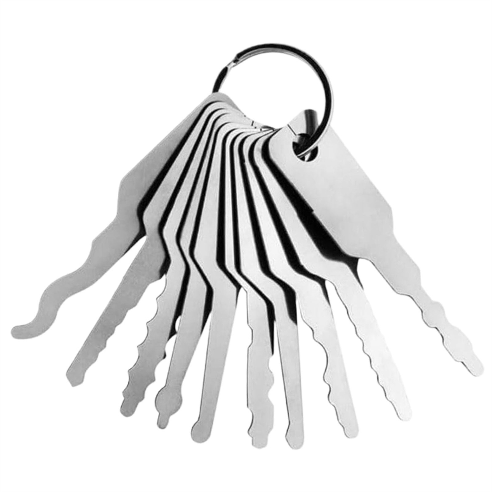 10pcs/Lot Uncut Key Blanks Loc - огляд і ціна Home Bathroom Lock