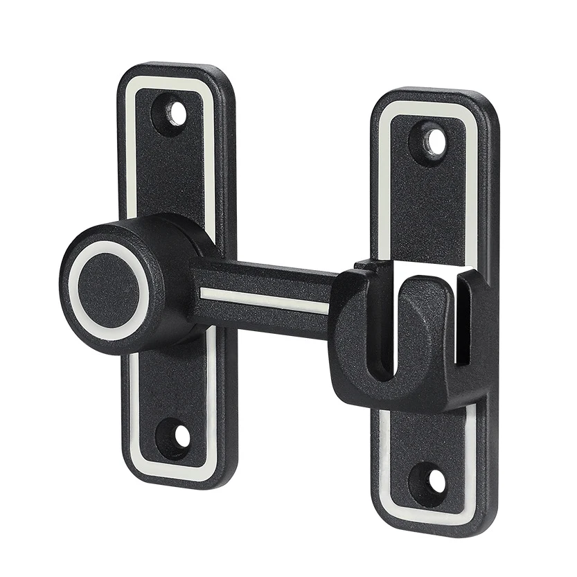 Black Luminous Barn Door Latch - огляд і ціна Home Bathroom Lock