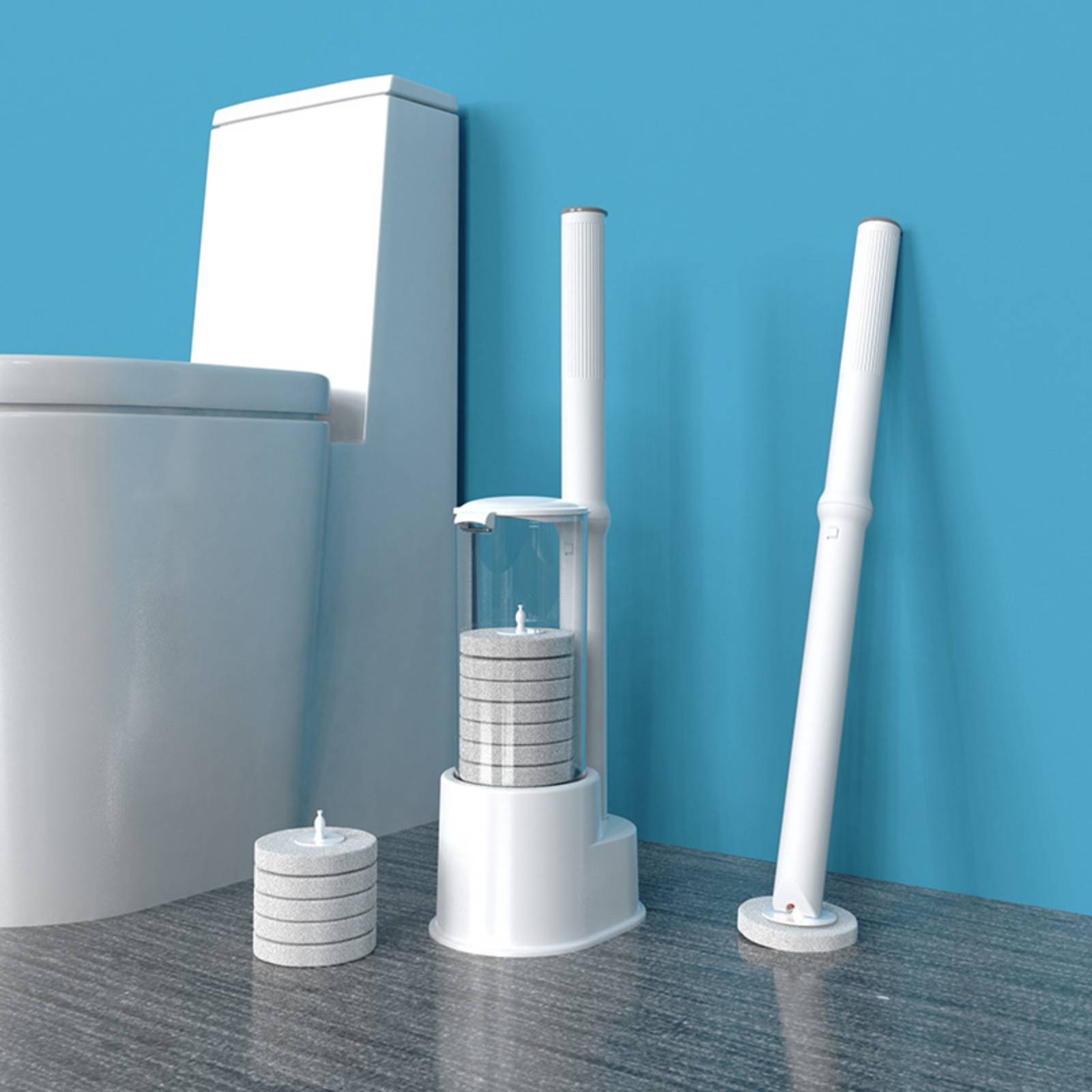 Disposable Toilet Brush Set Co - огляд і ціна Home Bathroom Cleaner