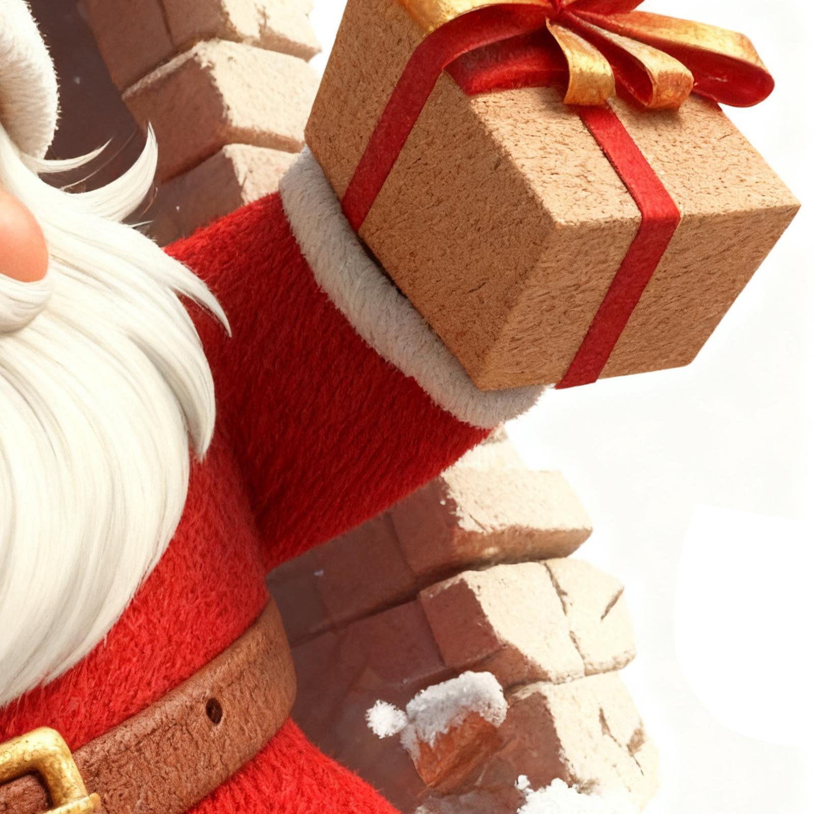 Santa Claus Wall Stickers Chri - огляд і ціна Home Bathroom Break