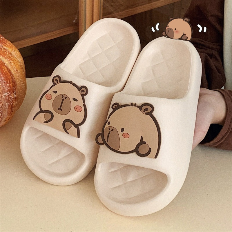 Women Slippers Cute Capybara H - огляд і ціна Your Home Bathroom