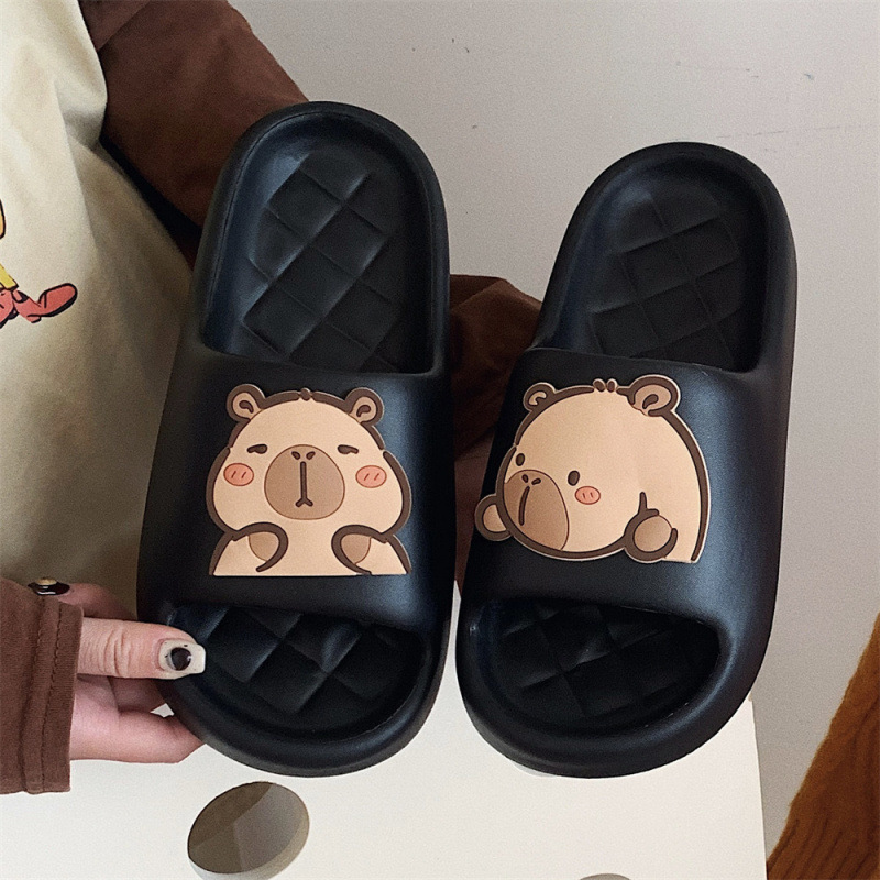 Women Slippers Cute Capybara H - огляд і ціна Your Home Bathroom