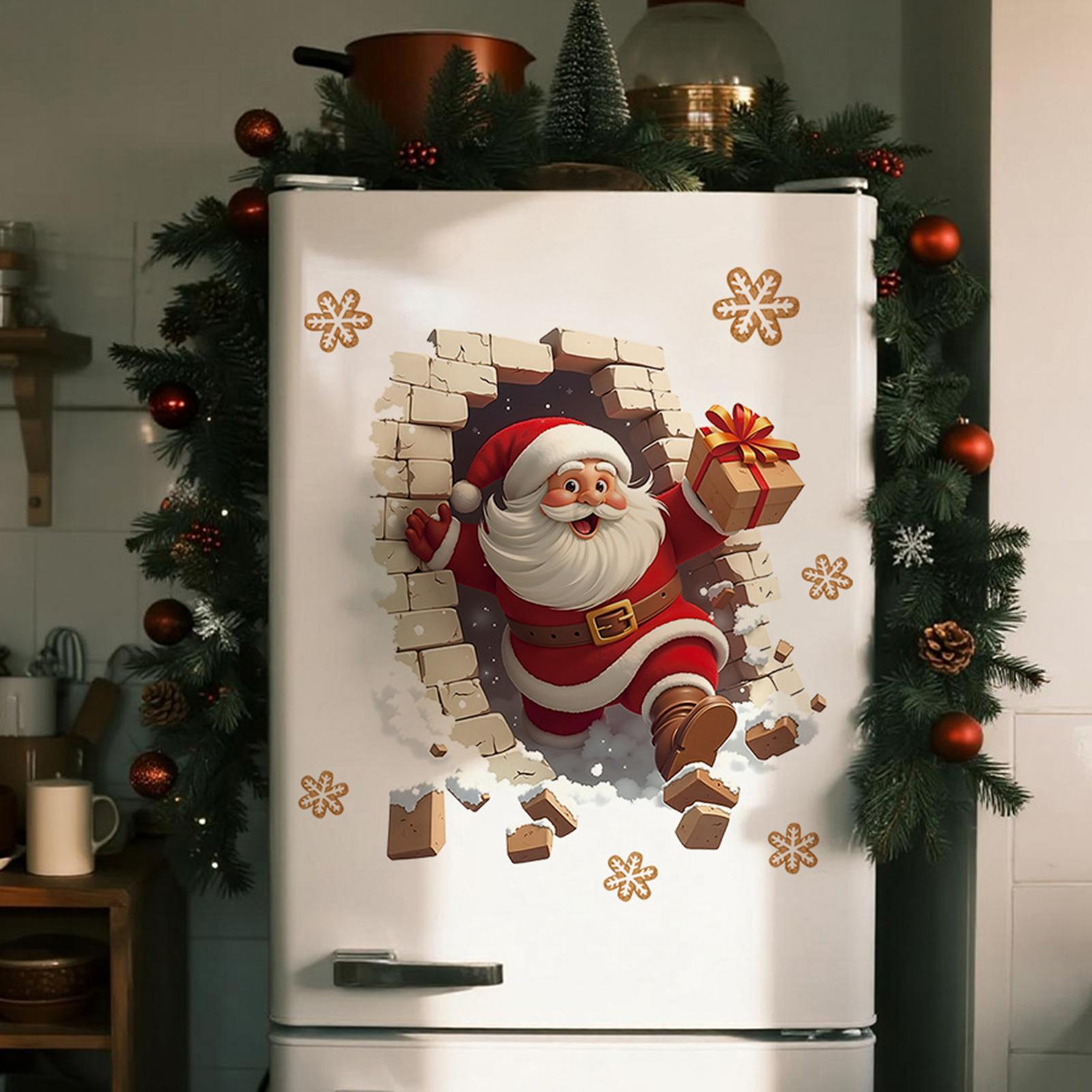 Santa Wall Stickers Santa Clau - огляд і ціна Home Bathroom Break