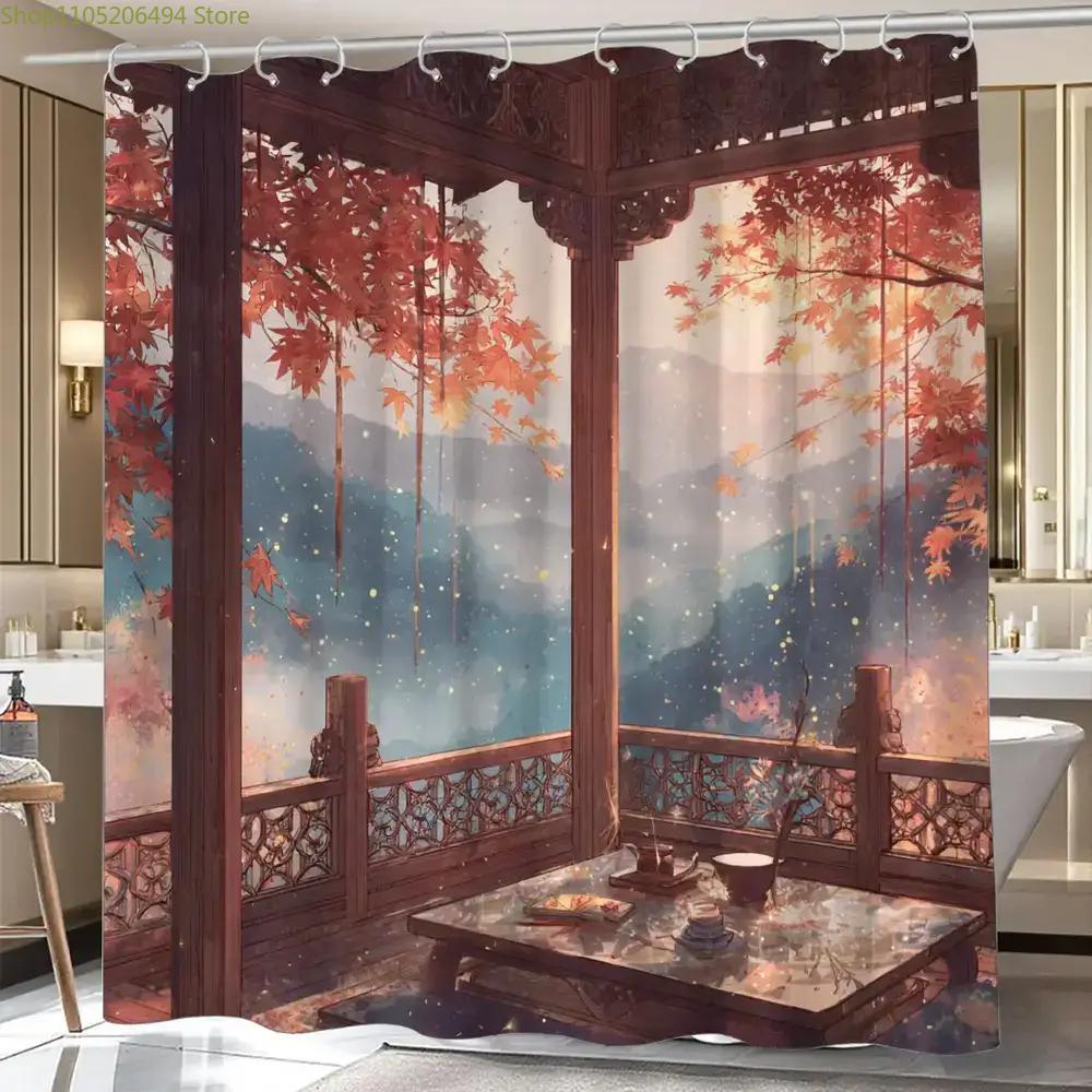 Chinese Autumn Pavilion Shower - огляд і ціна Home Bathroom Design Ideas