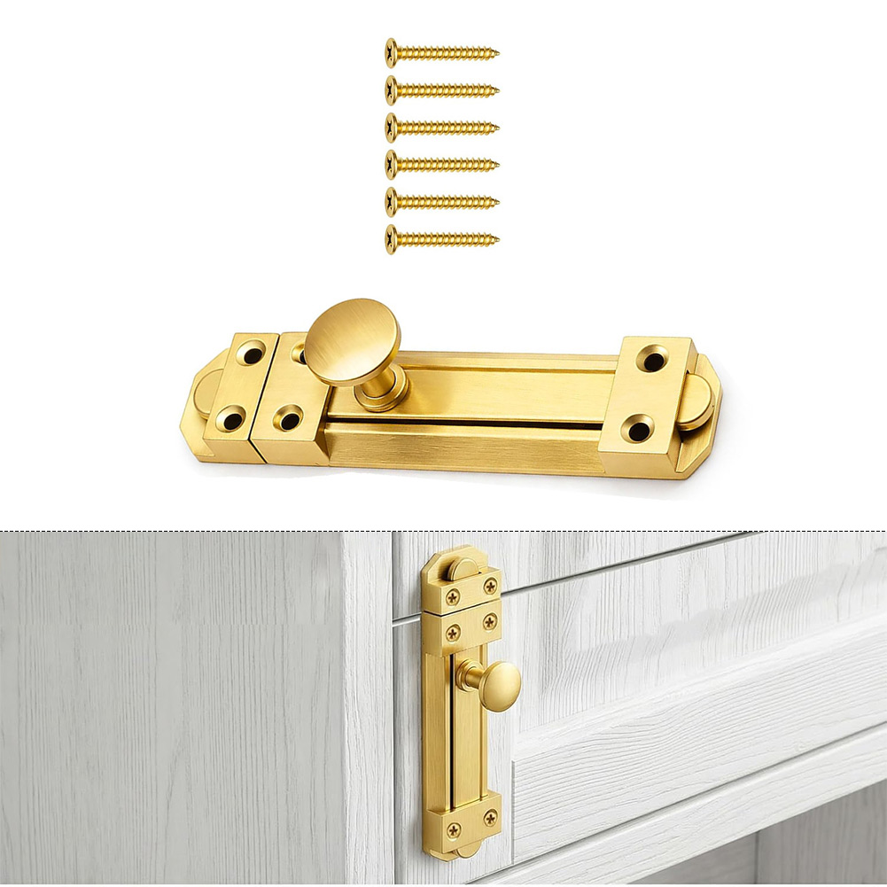 5 Inch Solid Brass Sliding Doo - огляд і ціна Home Bathroom Lock