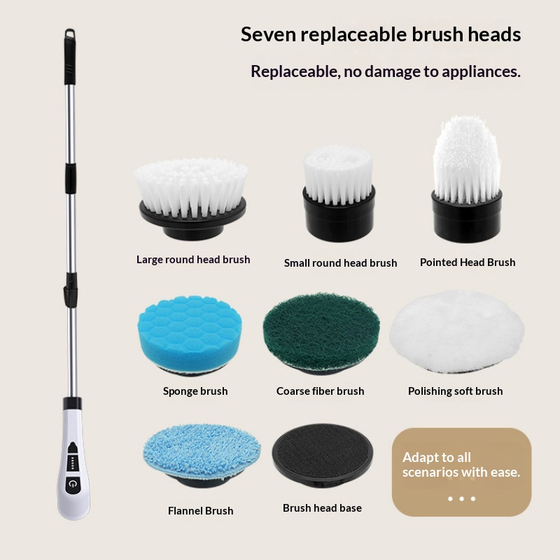 HOMEFISH Cordless Spin Scrubbe - огляд і ціна Home Bathroom Cleaner