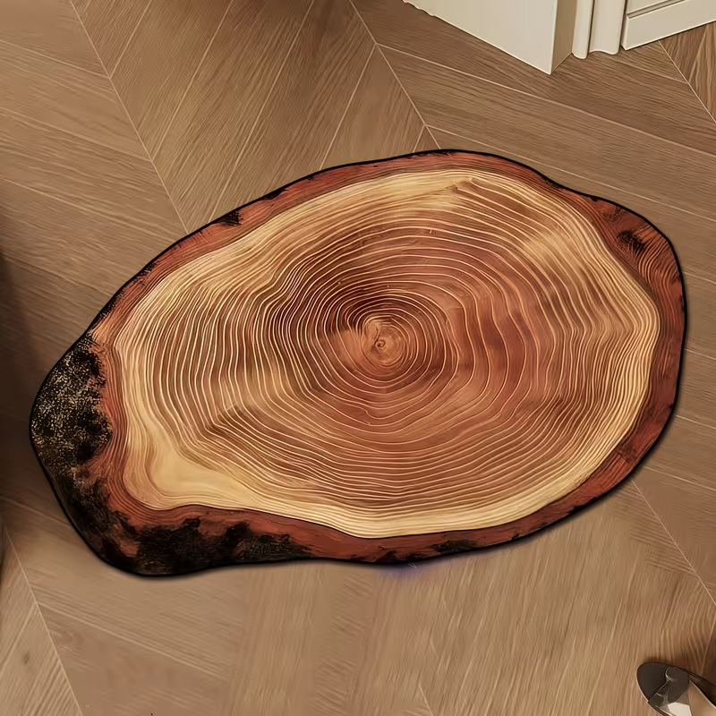 1pc Exquisite Simulated Wood T - огляд і ціна Jet Home Bathroom Mats