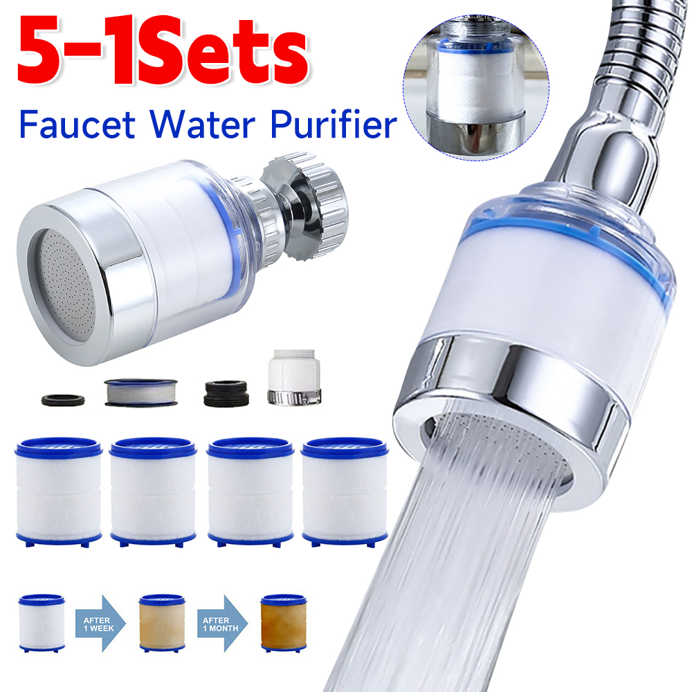 1-5Set Faucet Water Filter Ele - огляд і ціна Home Bathroom Water Filter