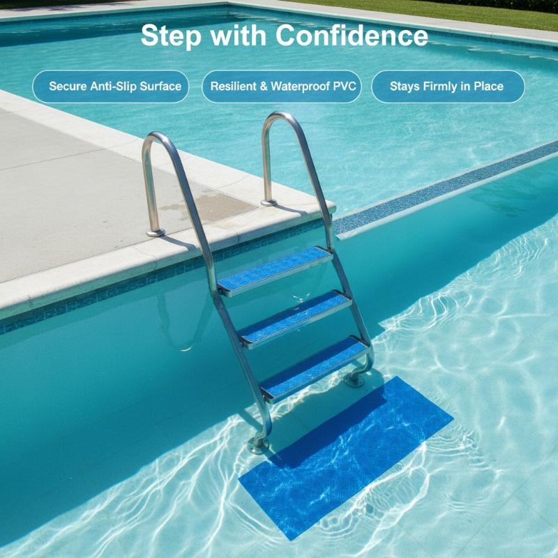 (Non-slip Pool Step Pad Swimmi - огляд і ціна Jet Home Bathroom Mats