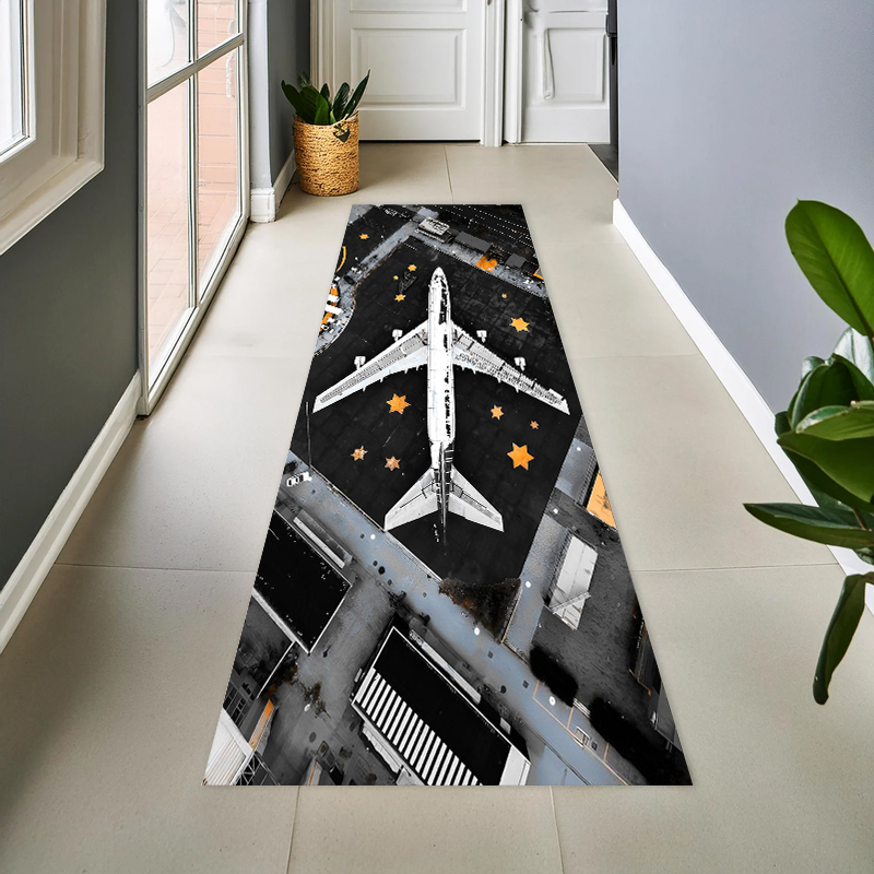 Airport Runway Jet Airplane Av - огляд і ціна Jet Home Bathroom Mats