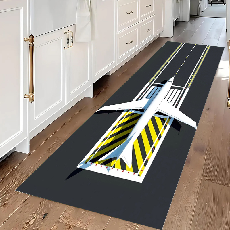 Top View Airport Apron Yellow  - огляд і ціна Jet Home Bathroom Mats