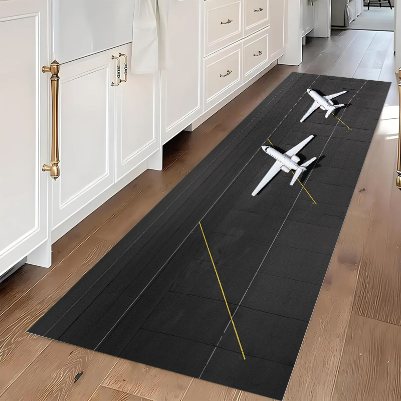 Top View Airport Apron Yellow  - огляд і ціна Jet Home Bathroom Mats