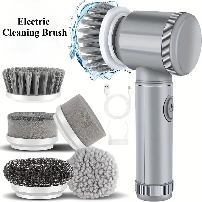 New Cordless Spin Scrubber Ele - огляд і ціна Home Bathroom Cleaner