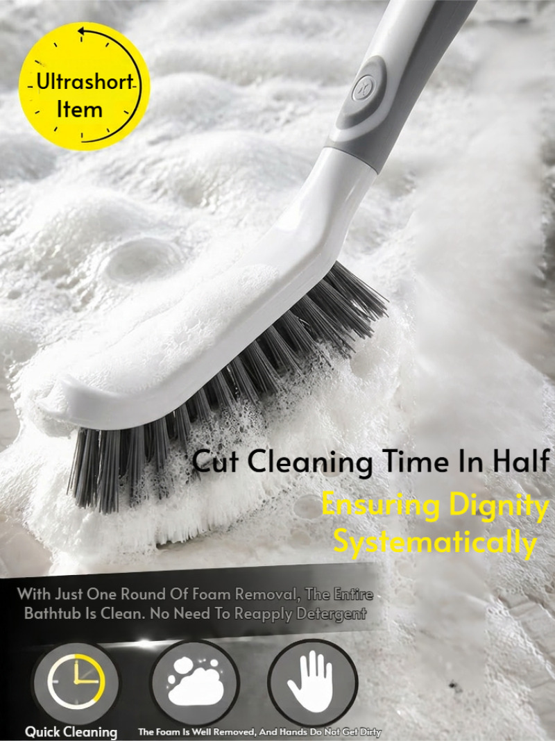 Scrub Brush Set with Hard Bris - огляд і ціна Home Bathroom Cleaner